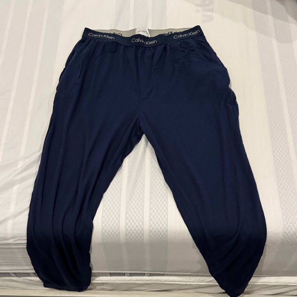 Calvin Klein Men's Dark Blue Modular Pajamad